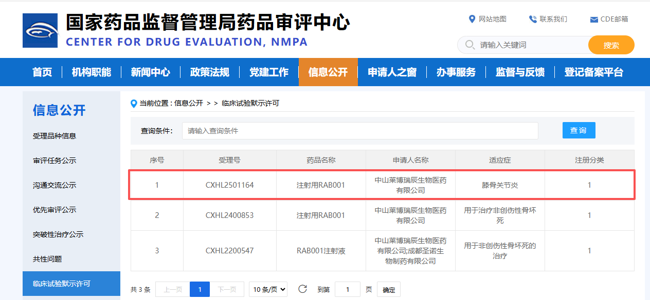 祝贺！莱博瑞辰骨再生新药RAB001获批又一IND，正式拓展至骨关节炎领域